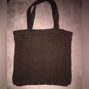 Yankee Candle Brown Cable Knit Bag